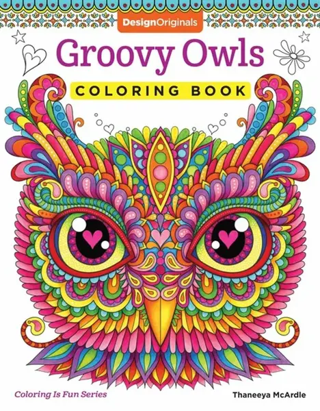Groovy Owls Coloring Book - Thaneeya McArdle