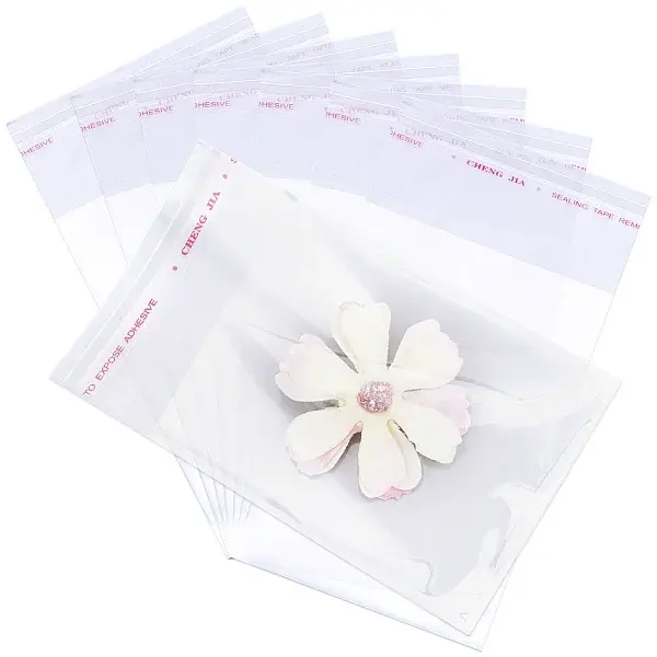 400Pcs OPP Cellophane Self Sealed Bags
