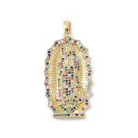 Brass Cubic Zirconia Pendants