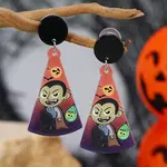 Acrylic Dangle Stud Earrings