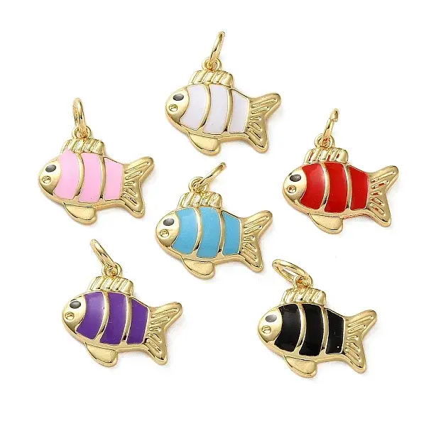 Ocean Brass Charms