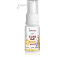 Blendea Vitamin D3 + K2 kids kapky pro podporu imunitního systému pro děti 10 ml