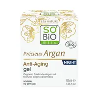 SO’BiO étic Anti-age Précieux Argan Noční pleťový gel BIO 50 ml