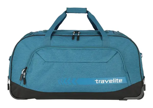 Cestovní taška na kolečkách Travelite Kick Off Wheeled Duffle XL Petrol