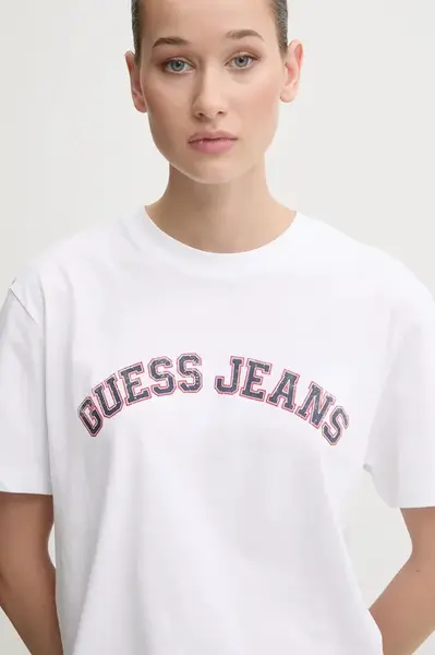 Bavlněné tričko Guess Jeans