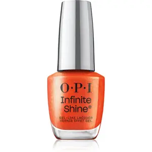 OPI The new OPIcons Infinity Shine lak na nehty odstín Shock Em Orange 15 ml