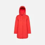Červená dámská parka Geox Sweater - Dámské