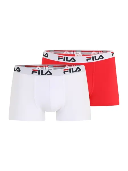 FILA Boxerky  červená / čierna / biela