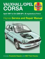 Vauxhall/Opel Corsa Petrol (Apr 97 - Oct 00) Haynes Repair Manual - Haynes Publishing