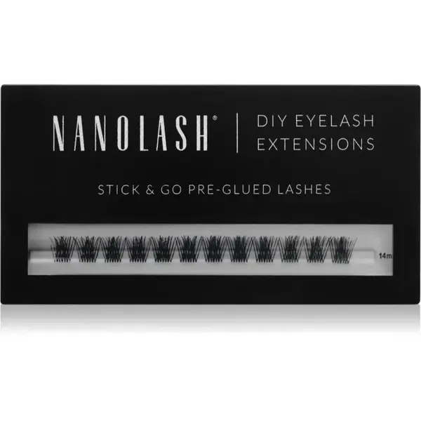 Nanolash DIY Eyelash Extensions sada na domáce predĺženie rias Harmony 36 ks