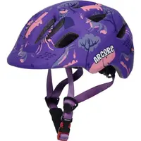 Arcore BRAN Dětská cyklistická přilba, fialová, velikost (52 - 56)