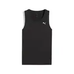 PUMA Športový top 'Tad Essential'  čierna / biela