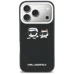 Zadní kryt Karl Lagerfeld Karl & Choupette Print & Pocket case Pro Apple iPhone 17 Pro Max KLHCP17X6PCSPKCK, black