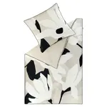 Musterring OBOUSTRANNÉ POVLEČENÍ, satén, krémová, černá, béžová, 155/220 cm