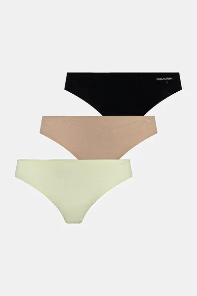 Calvin Klein Underwear tanga dámské 3-pack