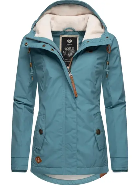 Ragwear Zimná bunda 'Monade'  modrá