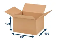 25 ks - Krabice klopová 150x100x100 3VVL