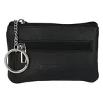 Kožená klíčenka černá - Bellugio Elanas