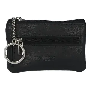 Kožená klíčenka černá - Bellugio Elanas