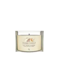 YANKEE CANDLE Soft Wool & Amber votiv ve skle 37 g