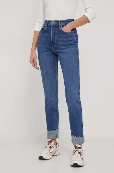 Džíny Pepe Jeans SLIM JEANS UHW dámské, PL204590GX8