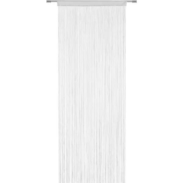 Boxxx PROVÁZKOVÝ ZÁVĚS, bílá, 90/245 cm