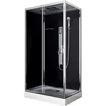 SPRCHOVÝ KOUT černá, barvy chromu