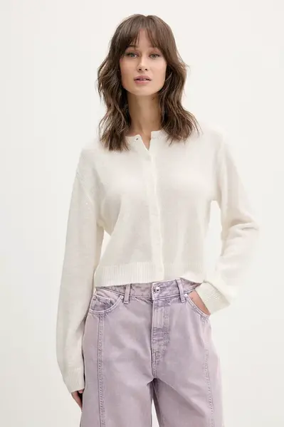 Kardigan s příměsí vlny HUGO Sfebra