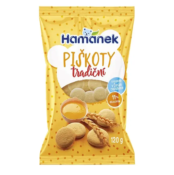 HAMÁNEK Tradičné piškóty 120 g