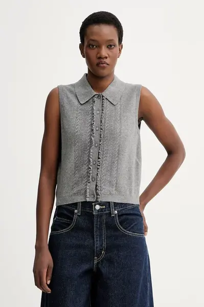 Vesta Levi's SUPER SOFT MINI RUFFLE VEST