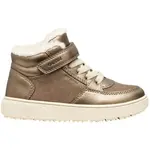 Geox J THELEVEN B AB Dívčí zimní obuv, zlatá, velikost