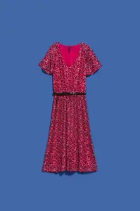 DÁMSKÉ ŠATY L-SU-4032 JAHODA