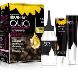 Garnier Olia Big Kit permanentná farba na vlasy odtieň 5.0 Brąz 1 ks