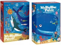 Puzzle Modrá kamarádka - 36 pcs