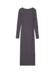 Bershka Šaty  tmavosivá