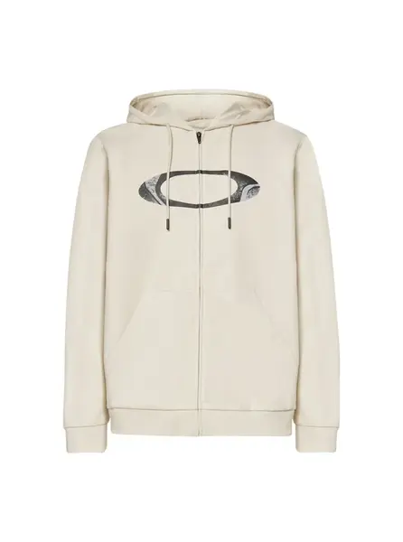 Oakley pánská mikina New Ellipse Zip Mist | Šedá | Velikost S