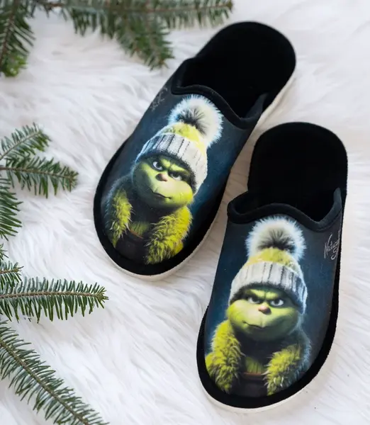 Dámské pantofle Natural Style NS-107, černé