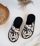 Dámské pantofle Natural Style NS-068b Černé