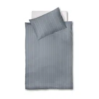 XXXL POVLEČENÍ, flanel, bílá, pastelově modrá, 140/200 cm