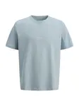 Jack & Jones Plus Tričko 'JJESoho'  opálová / biela