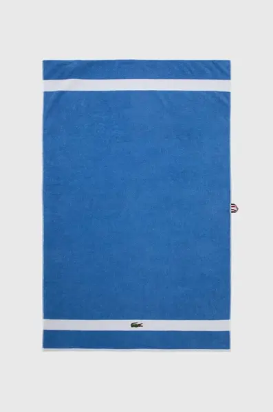 Středně velký bavlněný ručník Lacoste L Casual Aérien 90 x 150 cm