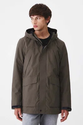 Parka Medicine pánská, zelená barva
