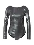 studioselect Košeľové body 'Indira'  strieborná