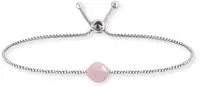 Engelsrufer Stříbrný náramek s růženínem ERB-LILGEM-RQ