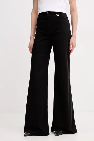 Elisabetta Franchi wide leg džíny dámské