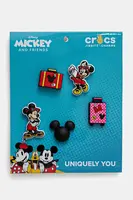 Připínačky na dětské boty Crocs Mickey Vacation 5 Pack 5-pack