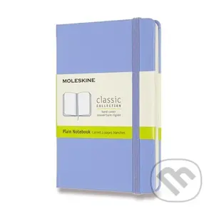 Moleskine - zápisník svetlomodrý (malý, čistý, pevná väzba)