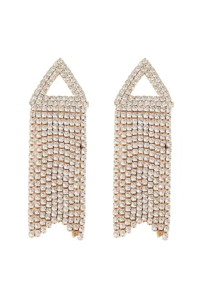 SOHI Náušnice 'Jaimie'  zlatá / striebornosivá