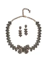 SOHI Sada šperkov 'Loreen'  strieborná