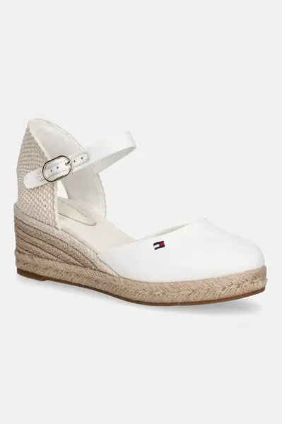 Tommy Hilfiger espadrily dámské MID WEDGE ESPAD CLOSED TOE